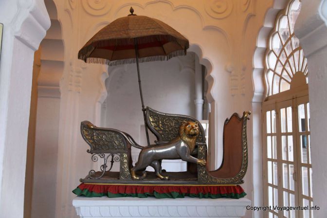 Jodhpur Mehrangarh Forteresse Sieges D Elephants - Indien