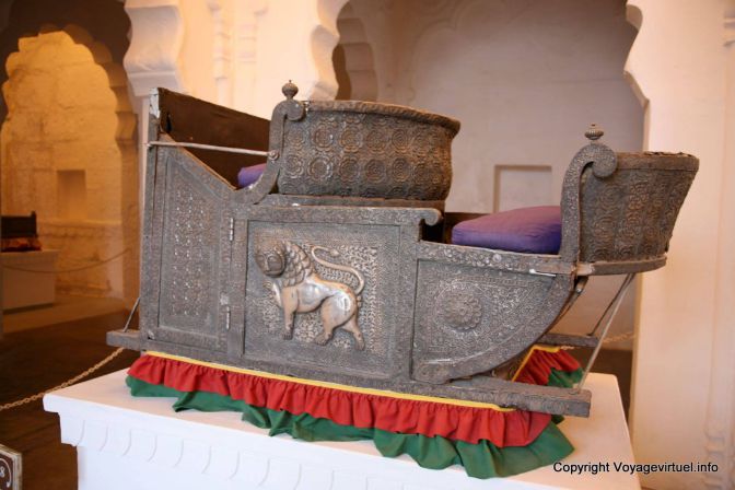 Jodhpur Mehrangarh Forteresse Sieges D Elephants - Indien