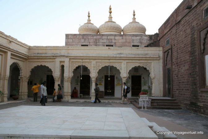 Jodhpur Mehrangarh Forteresse Temple Hindou - Indien