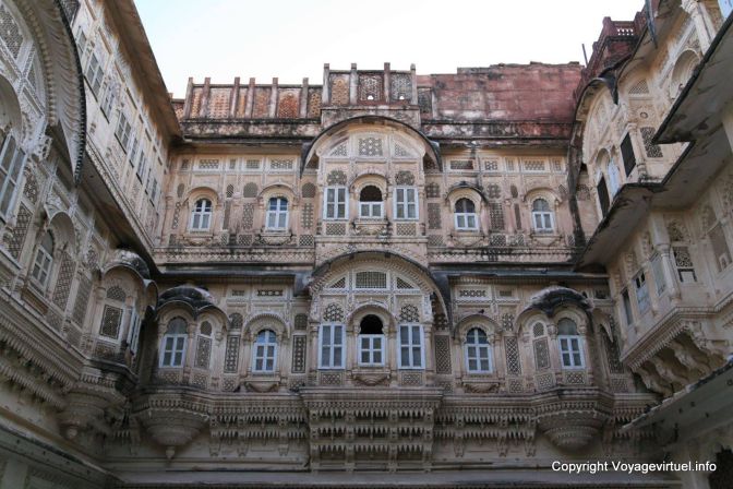 Jodhpur Mehrangarh Forteresse Zanani Deodi - Indien