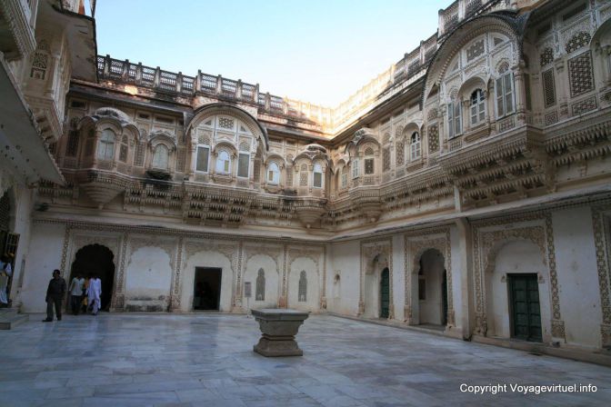 Jodhpur Mehrangarh Forteresse Zanani Deodi - Indien