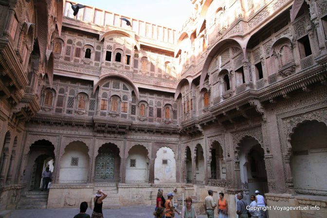 Jodhpur Mehrangarh Forteresse Zanani Deodi - Indien