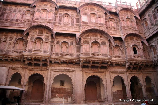 Jodhpur Mehrangarh Forteresse Zanani Deodi - Indien