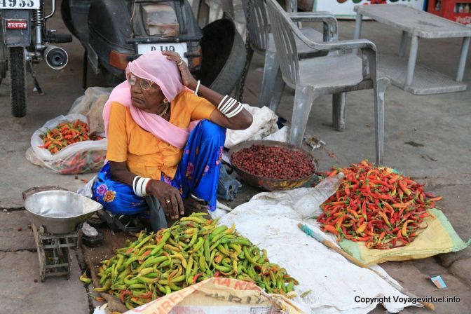 Jodhpur Old City Sardar Bazar - Indien
