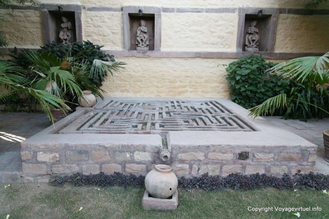 Luni Chawna Fort Labyrinthe - Indien