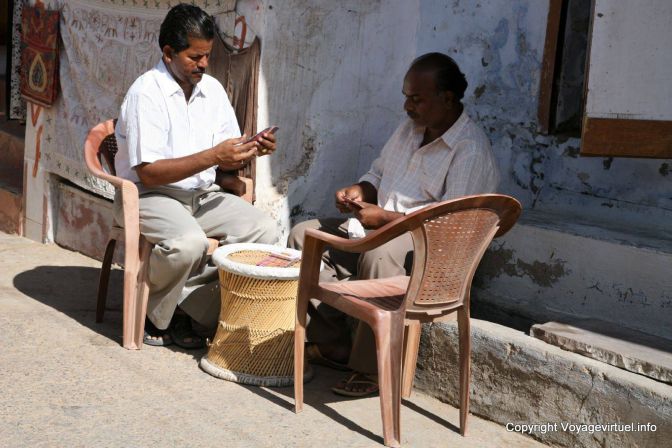 Mandawa Les Joueurs De Carte - Indien
