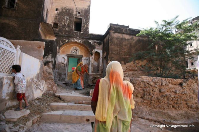 Mandawa Visite Des Havelis - Indien