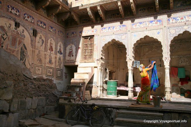 Mandawa Visite Des Havelis - Indien