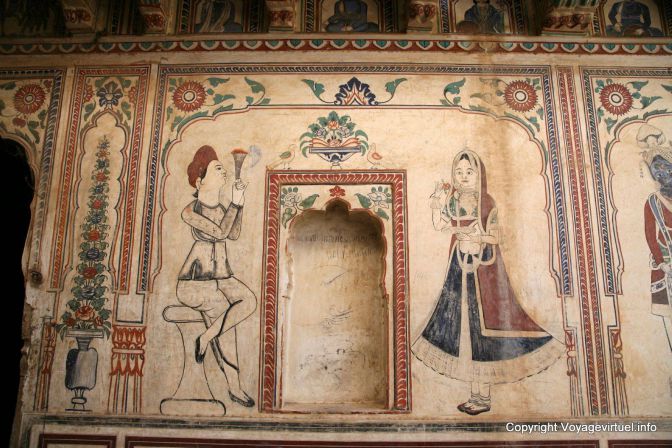 Mandawa Visite Des Havelis - Indien