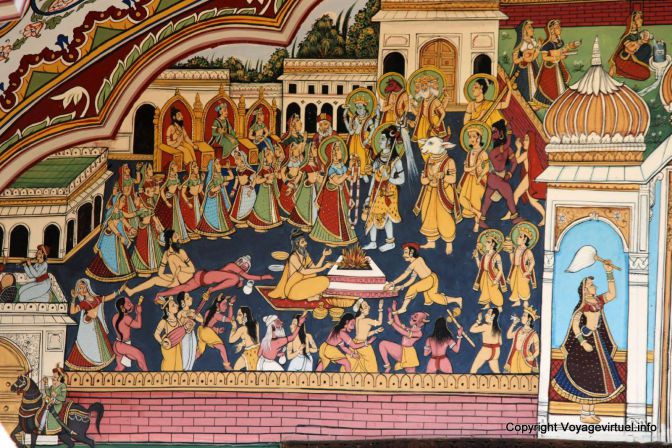 Mandawa Visite Des Havelis - Indien