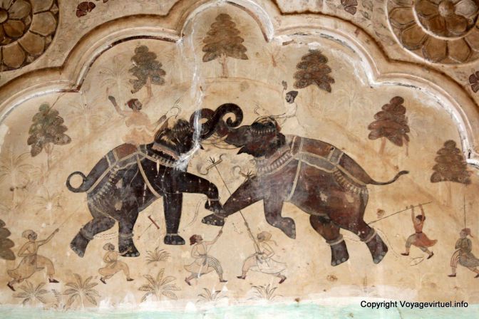 Nagaur Ahhichatragarh Fort Paints Peintures - Indien