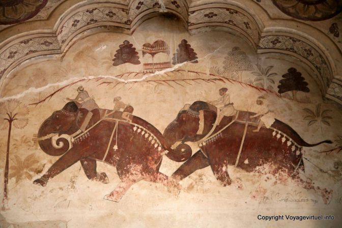 Nagaur Ahhichatragarh Fort Paints Peintures - Indien