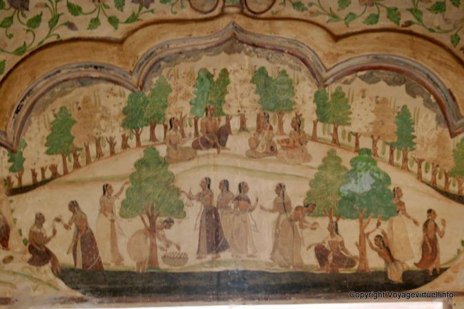 Nagaur Ahhichatragarh Fort Paints Peintures - Indien