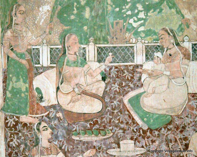 Nagaur Ahhichatragarh Fort Paints Peintures - Indien