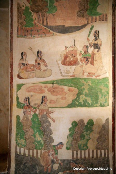 Nagaur Ahhichatragarh Fort Paints Peintures - Indien