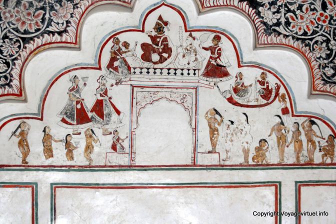 Nagaur Ahhichatragarh Fort Paints Peintures - Indien