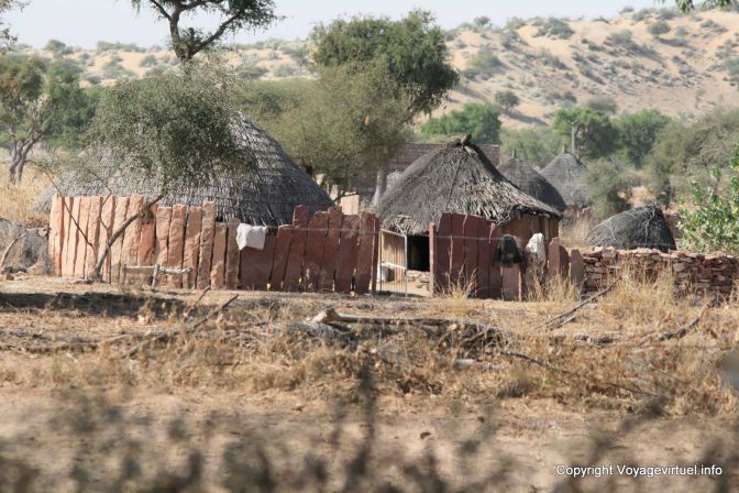 Pokaran Road Village De Huttes - Indien