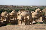 Jaisalmer bada bagh cenotaphs.