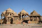 Jaisalmer bada bagh cenotaphs.