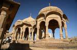 Jaisalmer bada bagh cenotaphs.