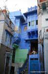 Jodhpur old city blue.