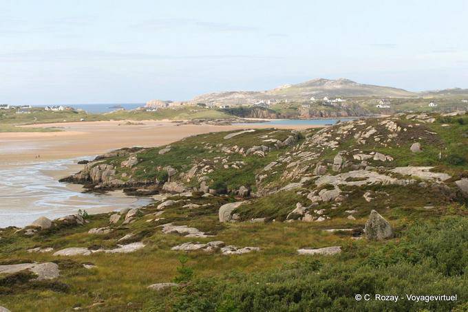 Landschaft der Halbinsel Rosses (Na Rossa), Donegal Rosses - Irland