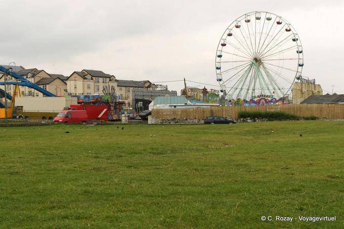 Riesenrad auf dem Streik Bundoran, Donegal - Irland