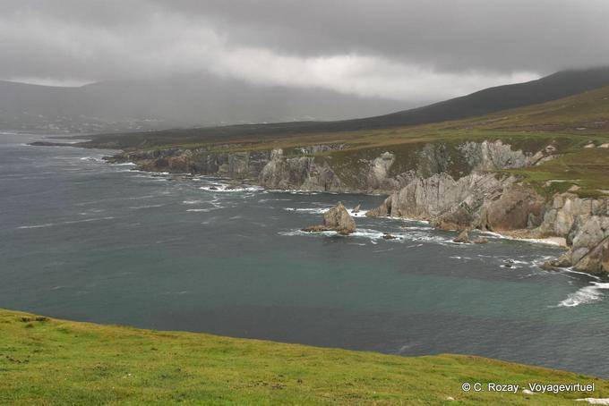 Landschaft, Küste Ashleam Bay, Achill Island - Irland