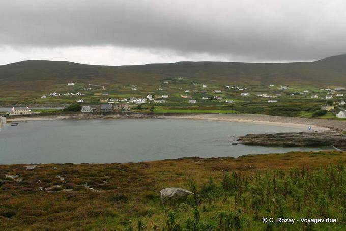 Passwort Strand Blick von Dooega Camport, Achill Island - Irland