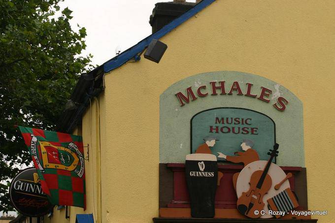 Musik McHales Haus, Westport - Irland