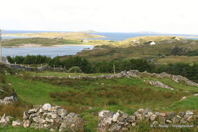 Kingstown Glebe, Eyrephort dpuis Knockavally, Connemara Clifden Sky Road - Irland