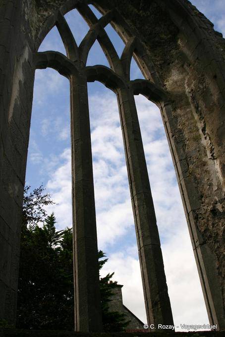 Beeindruckende Architektur des Couvent des Cordeliers (Franziskanerkloster), Ennis Abbey - Irland