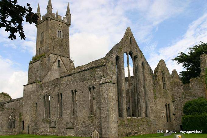Ennis Friary, von Obrien im Jahr 1300, Ennis Abbey gegründet - Irland