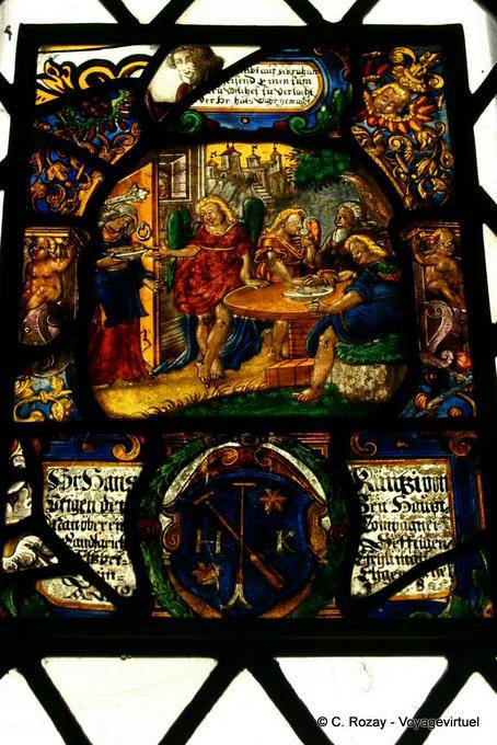 Kirchenfenster, Bunratty Castle - Irland