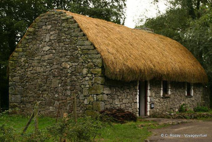 Vernacular Hütte Bunratty Folk Park - Irland