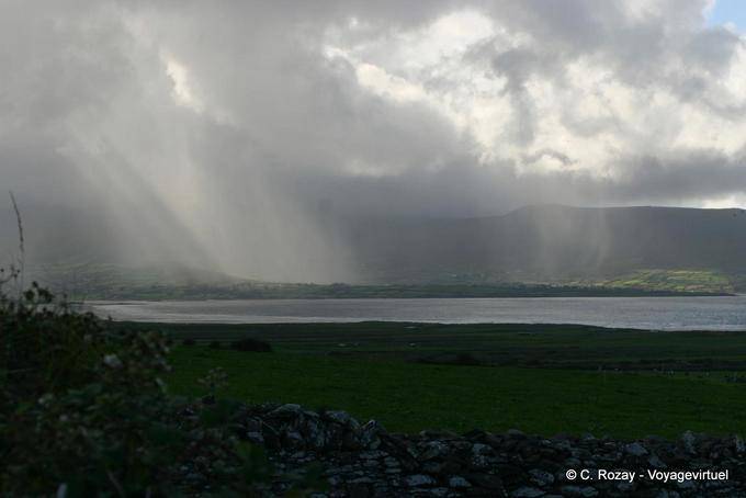 Gale auf die Bucht von Tralee, Dingle - Irland
