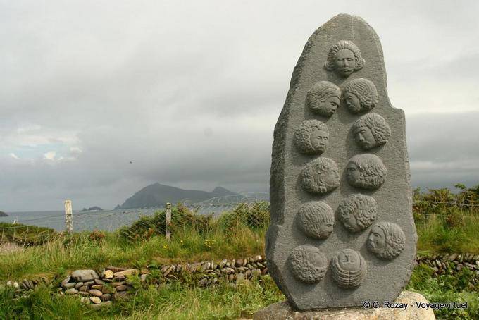 Massacre Memorial Belagerung von Smerwick Dún Jahr ÖIR Dingle - Irland