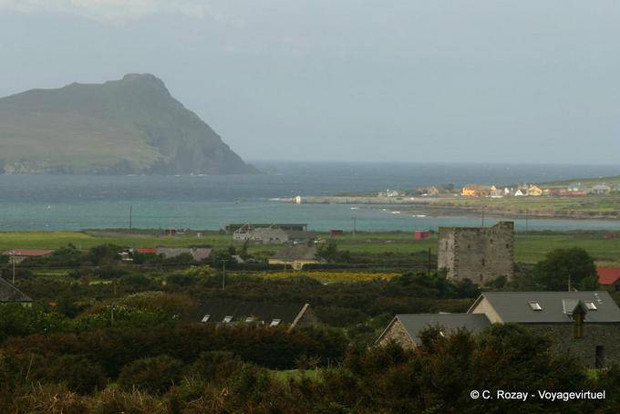 Gallarus Castle und Carrigbrean Murreagh Bay, Dingle - Irland