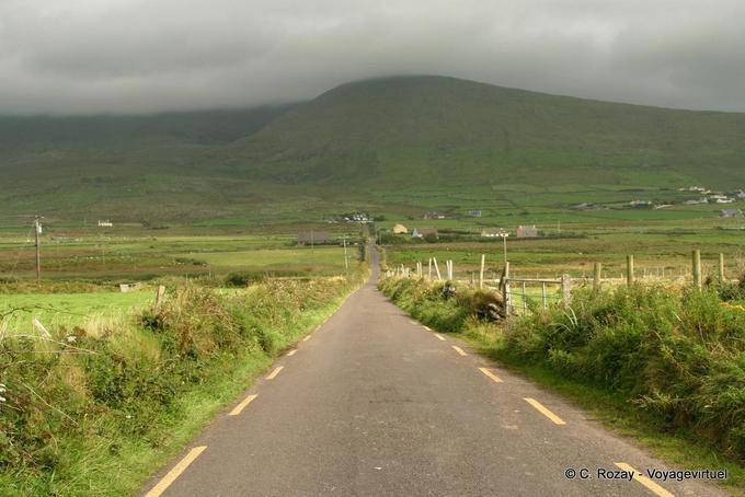 Routen Gesicht Brandon Mountain, Ballycurrane, Dingle - Irland