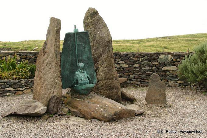 Monument Brandon Creek (Cuas Jahr Bhodaigh), Dingle - Irland