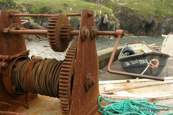 Die Krone Boot, Pier Brandon Creek, Ballycurrane, Dingle - Irland