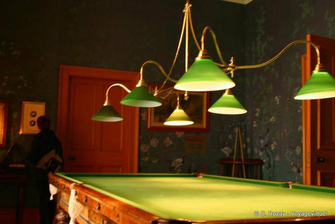 Das Billardzimmer, Muckross House, Killaney - Irland