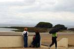 Zwischen dem Fluss Eske und dem Atlantik, Bundoran Donegal, Irland.