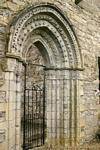 Portal der Königlichen Abtei von Cong, in 623 durch St. Feichin gegründet,, Irland.