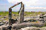 Dolmen Burren Portal, Irland.