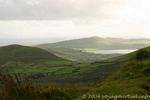 Auf dem Weg zu Dingle Bay, Conor Pass, Dingle, Irland.