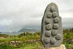 Massacre Memorial Belagerung von Smerwick Dún Jahr ÖIR Dingle, Irland.