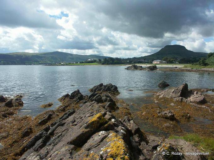 Blick von Norden von Cushendall, County Antrim - Nord-Irland