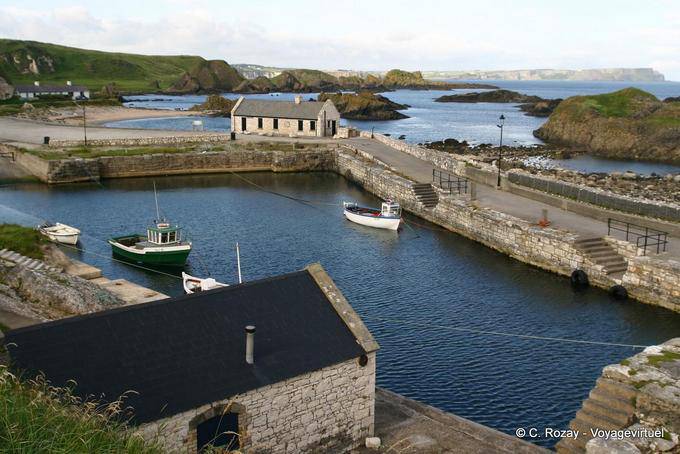 Ballinton Harbour, Antrim Coast - Nord-Irland