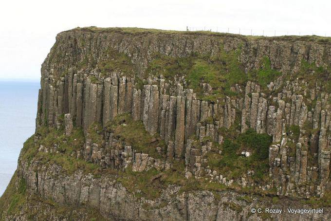 Basaltorgeln auf der Antrim Plateau, Giants Causeway - Nord-Irland